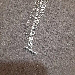 Sterling Silver Jewelry - Sterling Silver multi strand bracelet, toggle Sterling Silver Jewelry - Sterling Silver multi strand bracelet, toggle